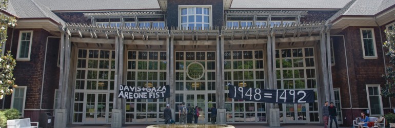 Students close Dutton Hall in support of Nakba Day